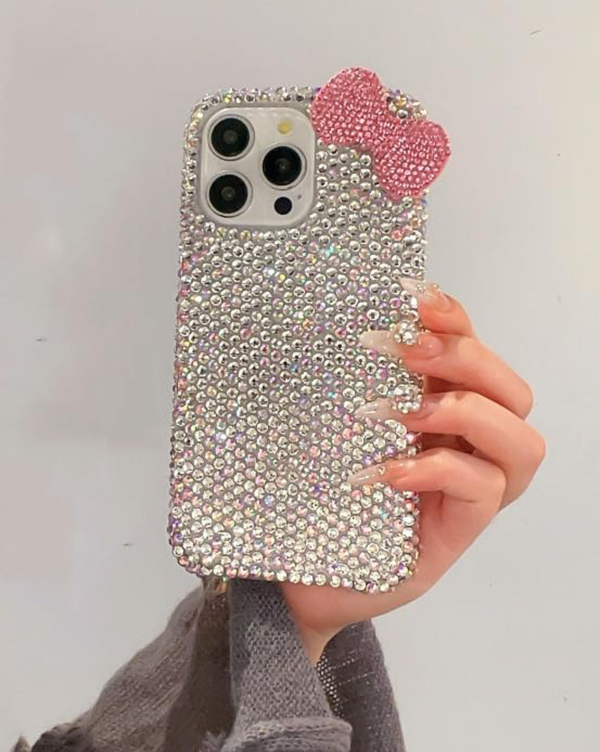 Hello kitty sparkling phone case